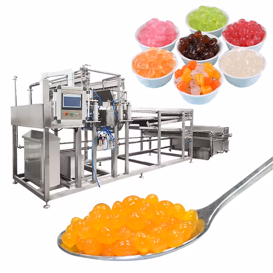 Colorful Popping Juice Ball Tapioca Pearls Bursting Boba Perlas Making Machine for Bubble Tea Drinks